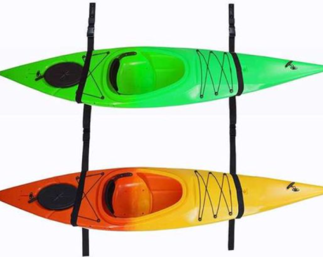 Kayak Straps Storage System